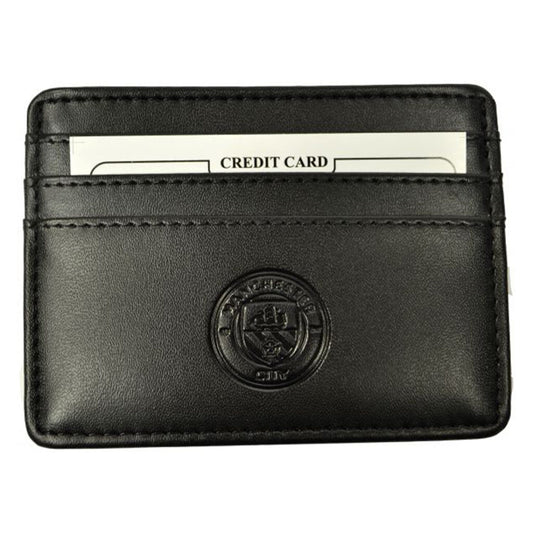 Portefeuille en cuir synthétique gaufré Manchester City