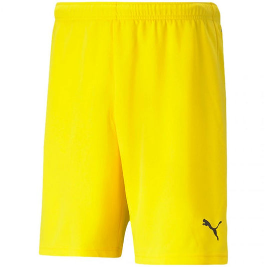 Short Puma TeamRise Cyber Jaune