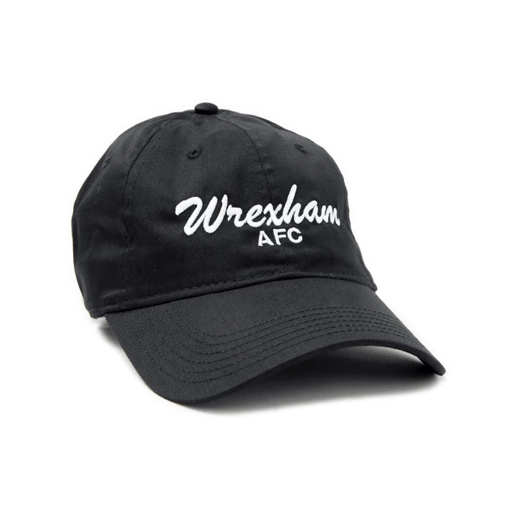 Wrexham Black Script Baseball Hat