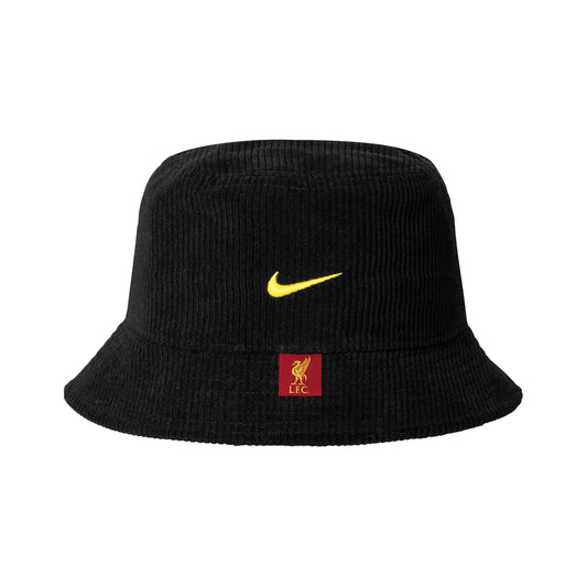 Bob Nike en velours côtelé Liverpool FC Noir/Noir/Jaune