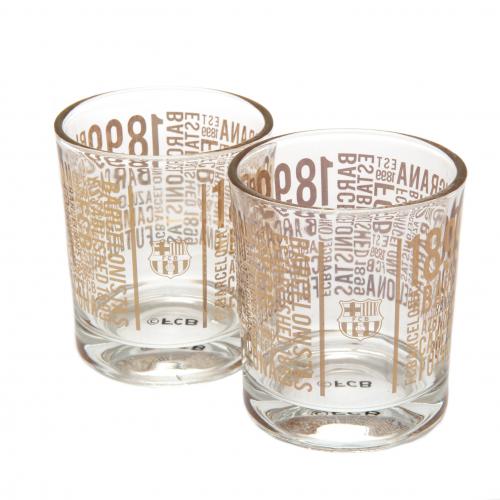 Barcelona Whiskey Glasses 2 pack