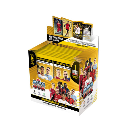 Pack individuel de 24/25 cartes Topps Match Attax UEFA Champions League