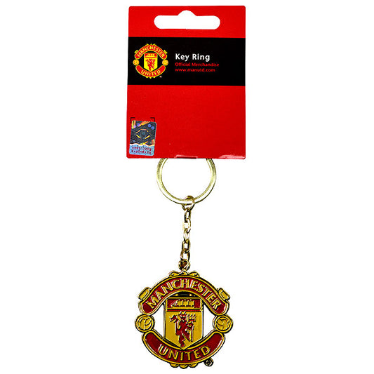 Porte-clés avec écusson de Manchester United