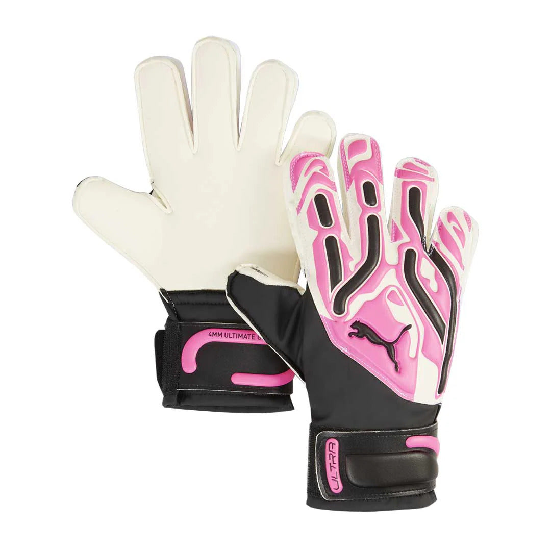 Puma ULTRA MATCH PROTECT Youth RC Blanc/Rose Jeunesse
