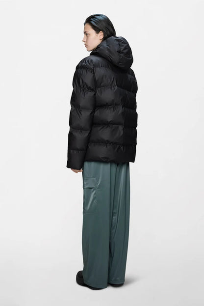 Rains Alta Puffer Jacket Black