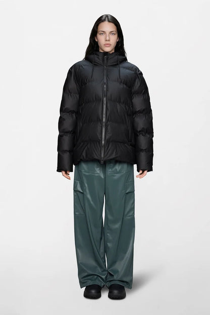 Rains Alta Puffer Jacket Black