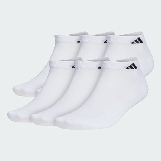 Adidas 6-Pack Low Socks White