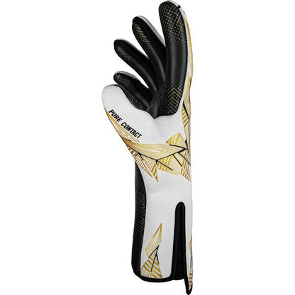 Reusch Pure Contact Gold X GluePrint sans bretelles Blanc/Or/Noir