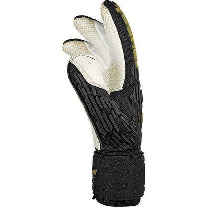Reusch Attrakt Freegel Gold X GluePrint Finger Support Black/Gold