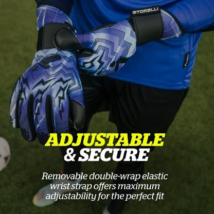 Storelli Lightning GK Glove Blue Storm