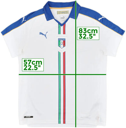 2016-17 Italy Away Shirt (XL)