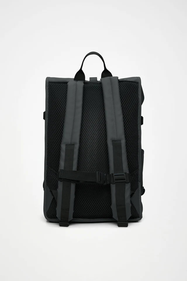 Rains Rolltop Rucksack Large Bag Dark Grey