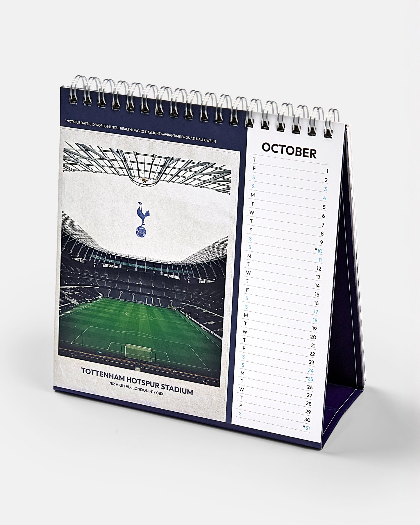 Tottenham Hotspur 2026 Calendar