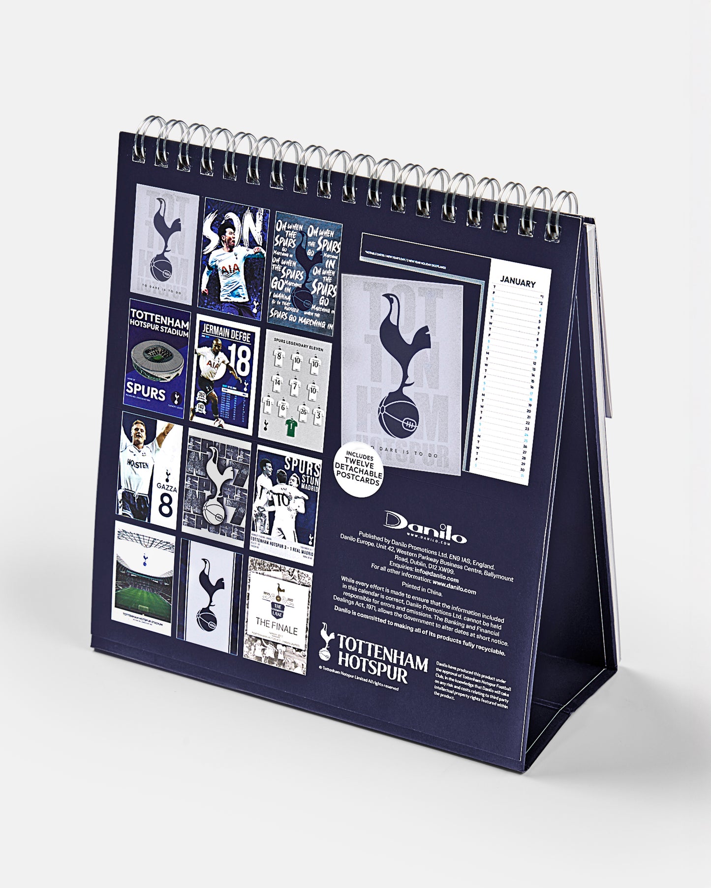 Tottenham Hotspur 2026 Calendar