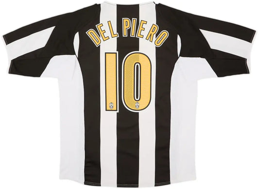 2004-05 Juventus Home Shirt Del Piero #10VM