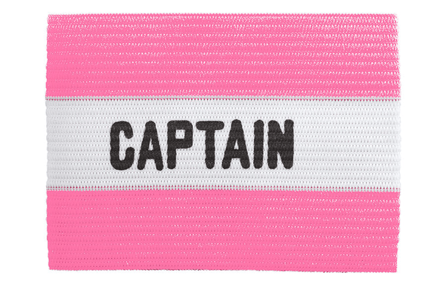 Kwik Goal Captain Arm Band Pink Youth