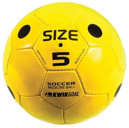 Kwik Goal Soccer 2lb Medicine Ball Yellow