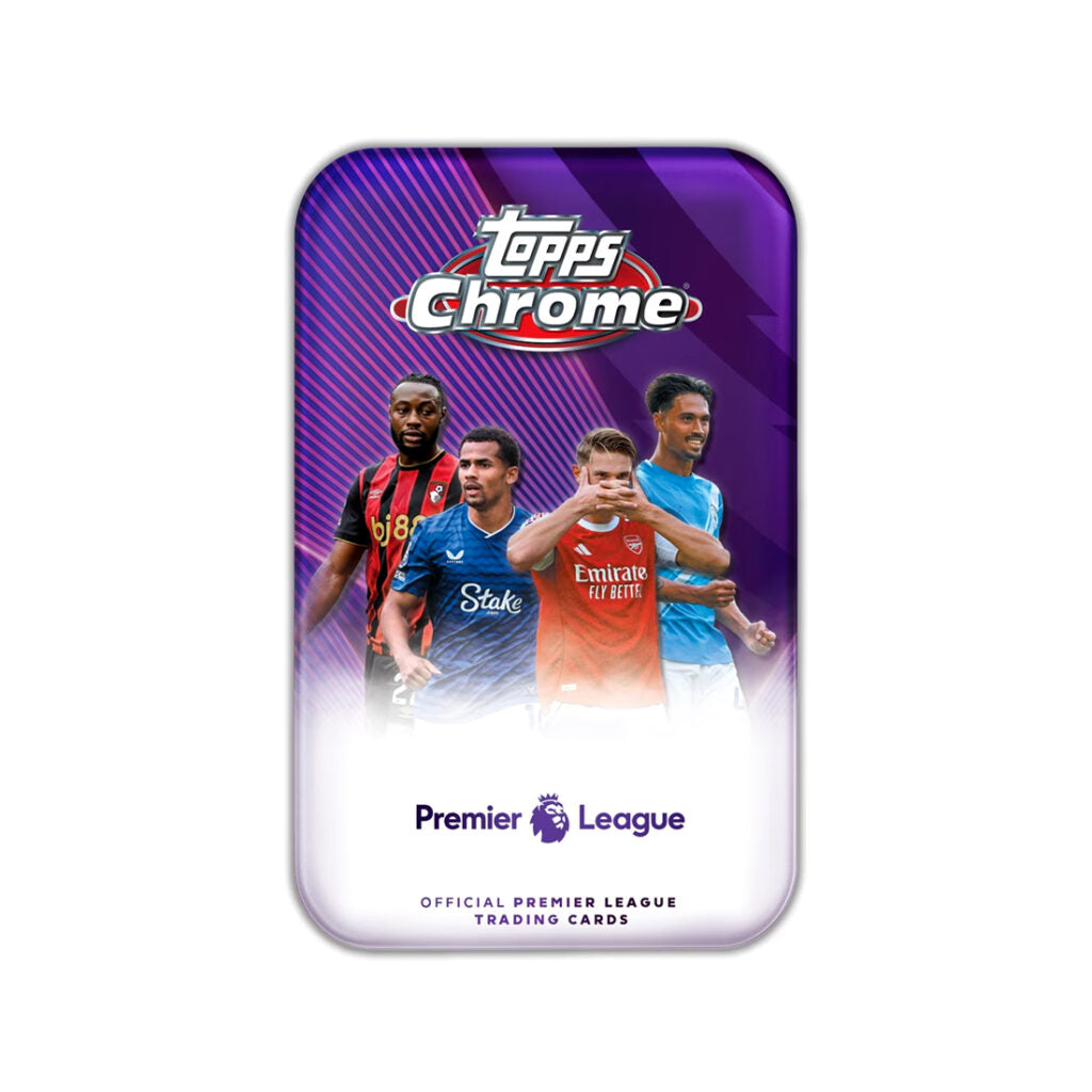 Topps Chrome 25/26 Premier League Cards Tin