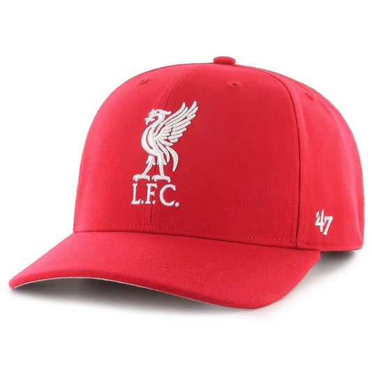 Liverpool 47 Red & White Liverbird Cold Zone Snapback Hat