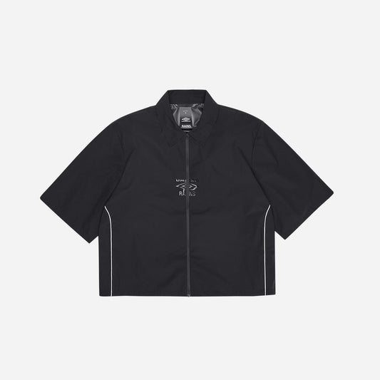 Rains x Umbro Drill Overshirt Black