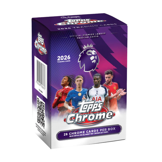 Topps Chrome 25/26 Premier League Cards 7-Pack Value Box