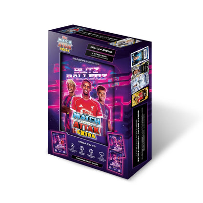 Topps Match Attax Extra 25/26 UEFA Champions League Cards Mega Tin (48 Cards + 3 LE) (Copy)