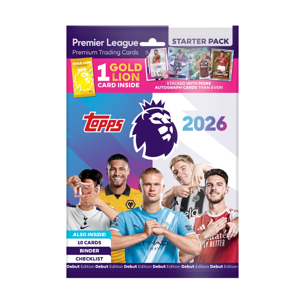 Topps 25/26 Premier League Debut Edition Cards - Starter Pack