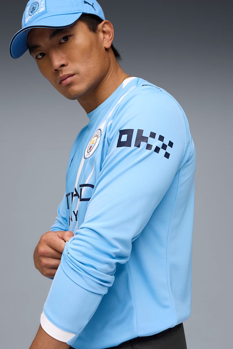 Puma Manchester City 25/26 Long Sleeve Home Jersey