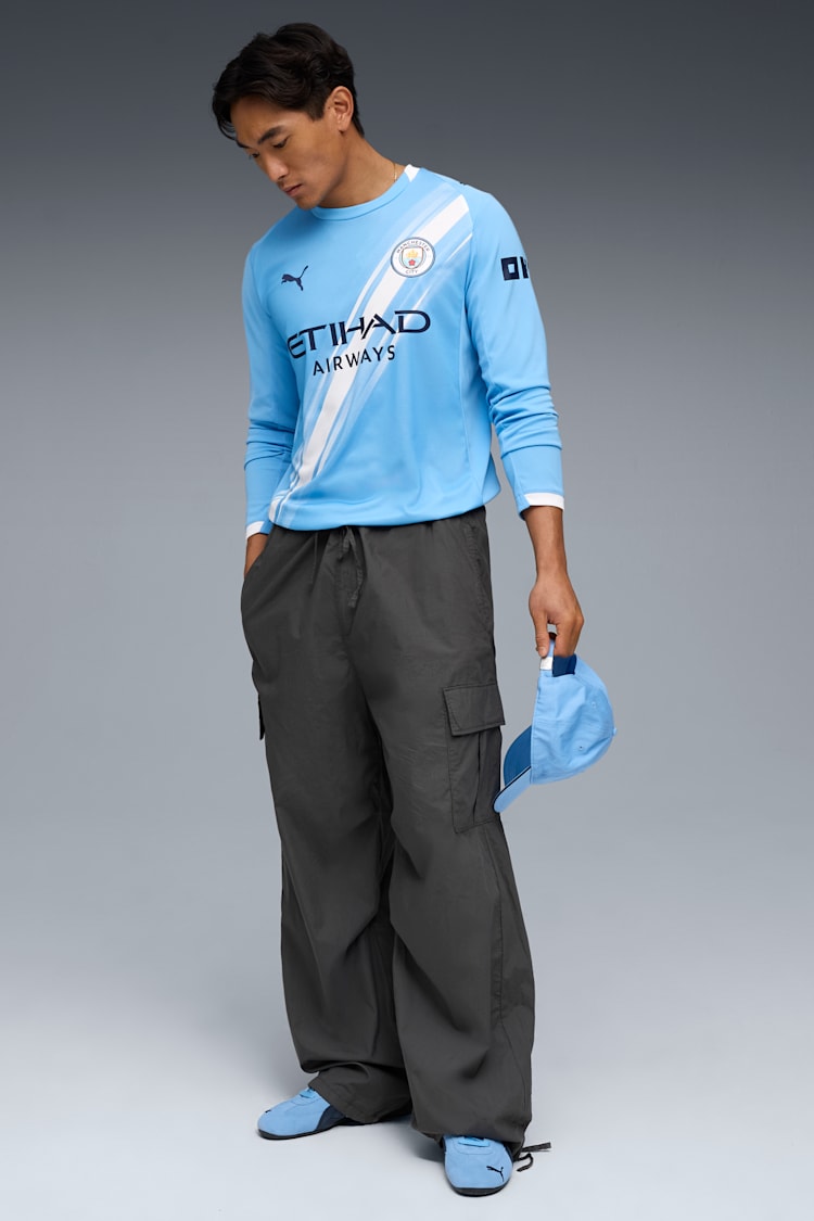 Puma Manchester City 25/26 Long Sleeve Home Jersey