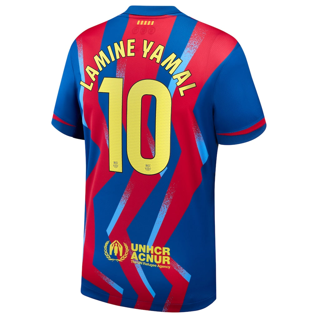 Nike Barcelona 25/26 Lamine Yamal #10 Fourth Jersey