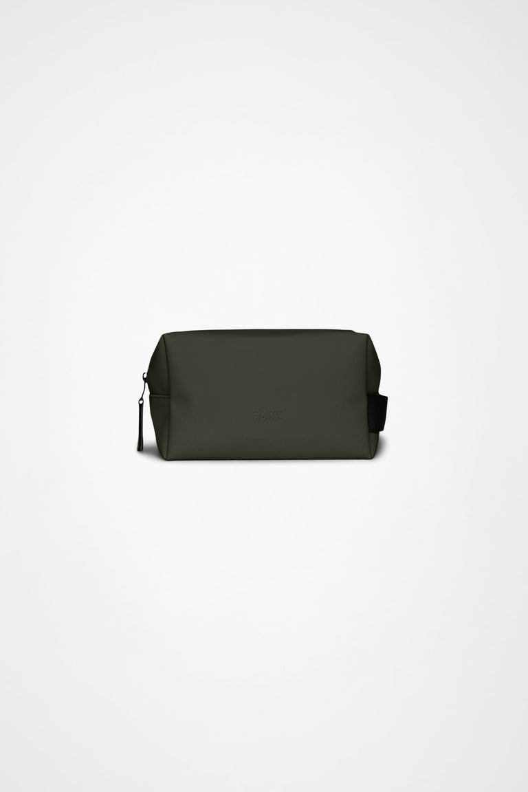 Rains Small Wash Bag Green