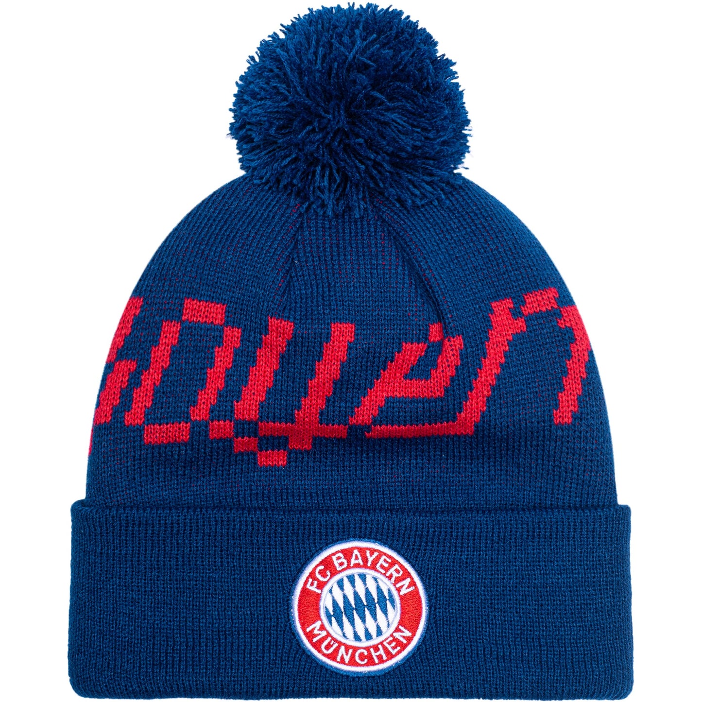 Bayern Munich Cuffed Pom Beanie