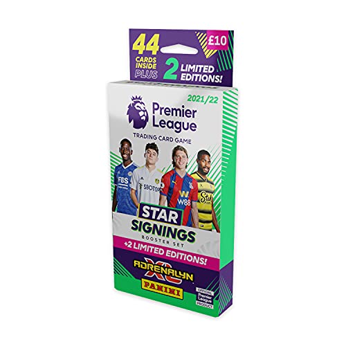Panini 21/22 Premier League Adrenalyn Xl Cards Star Signings Update Set