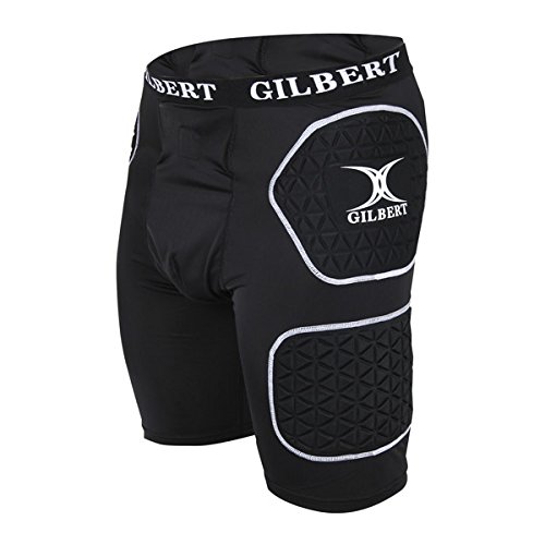 Gilbert Protective Rugby Shorts Black