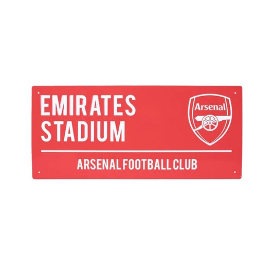 Arsenal Red & White Street Sign