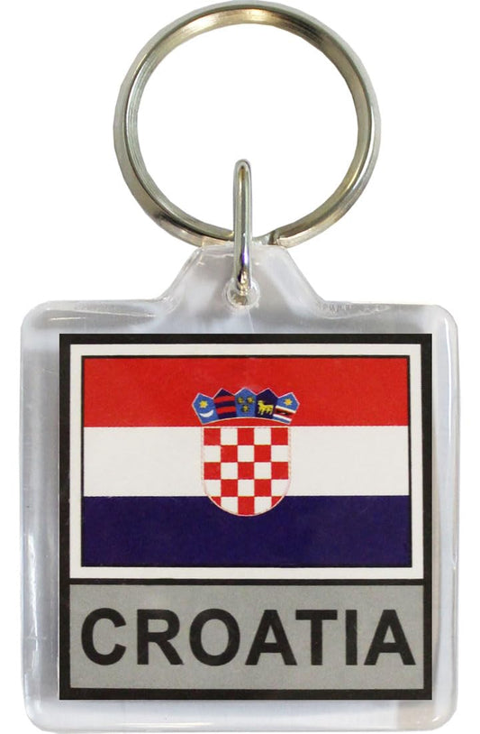 Croatia Keychain