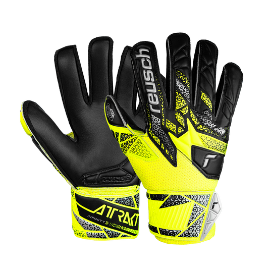Reusch Attrakt Infinity Finger Support Goalkeeper Gloves Youth