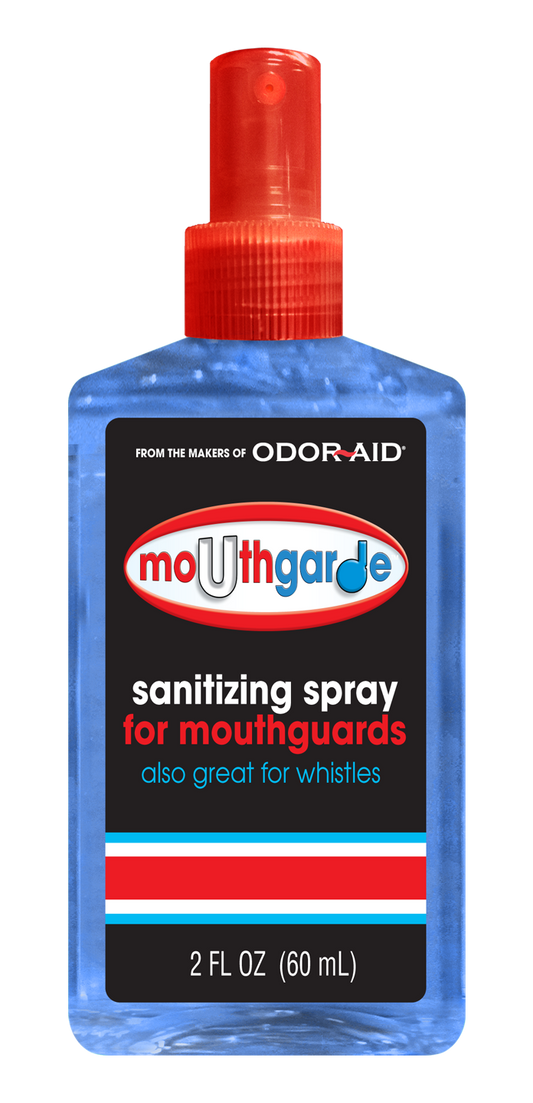 Spray désinfectant pour protège-dents