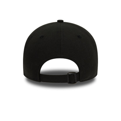 Manchester United New Era Black Wordmark 9Forty Adjustable Hat