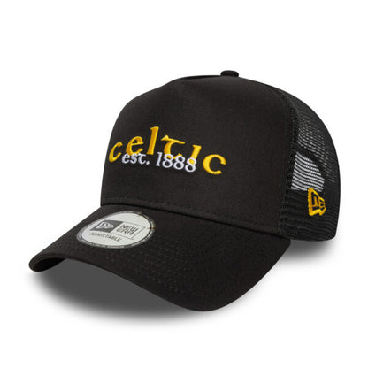Casquette ajustable New Era 9Forty Celtic Black Blub Crest