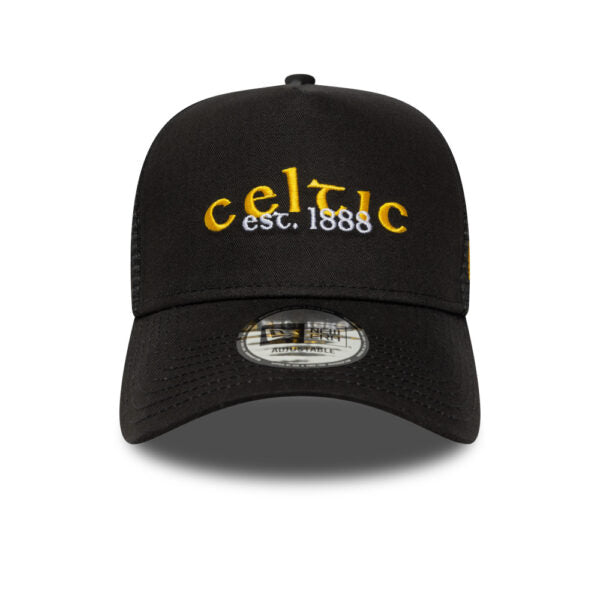 Casquette ajustable New Era 9Forty Celtic Black Blub Crest