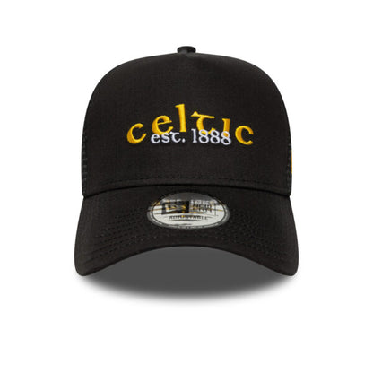 Casquette ajustable New Era 9Forty Celtic Black Blub Crest