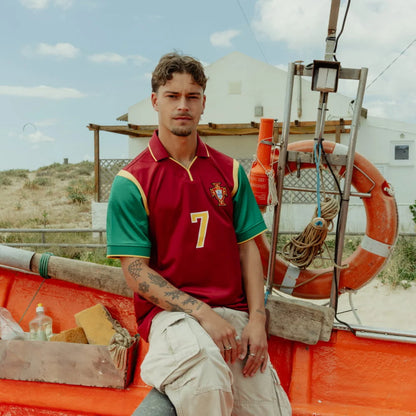 Portugal 1998 Retro Football Shirt