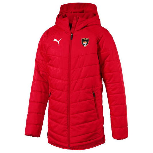 Guelph SC Liga Sideline Bench Jacket Red