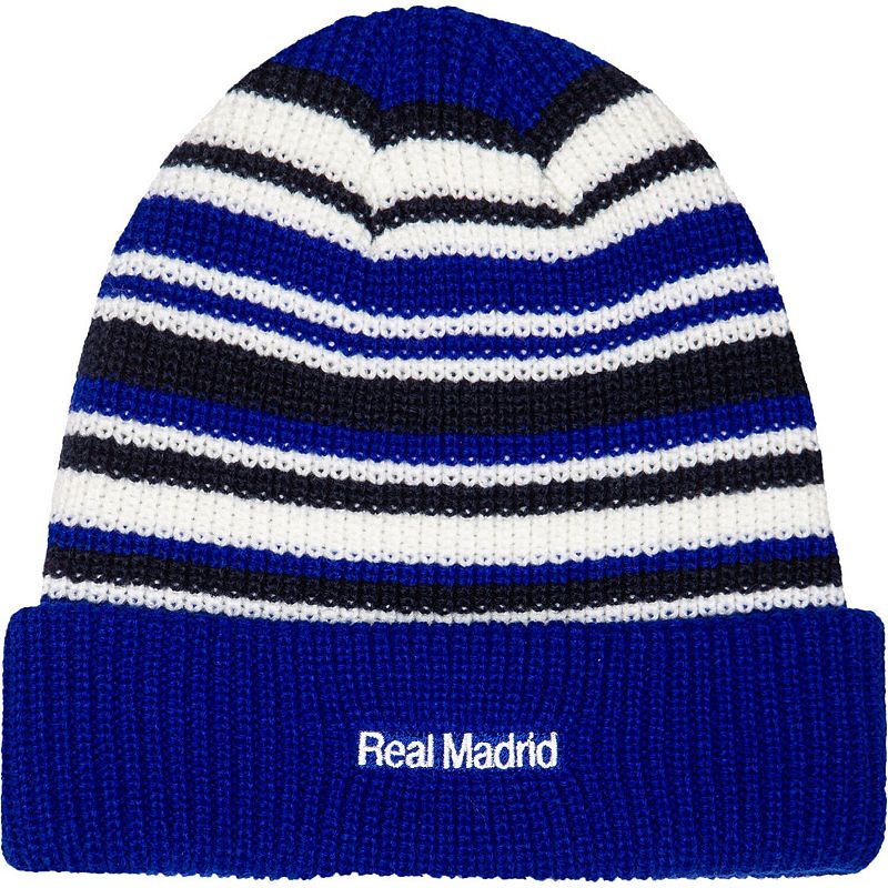Real Madrid Toner Knit Cuff Beanie Blue/White