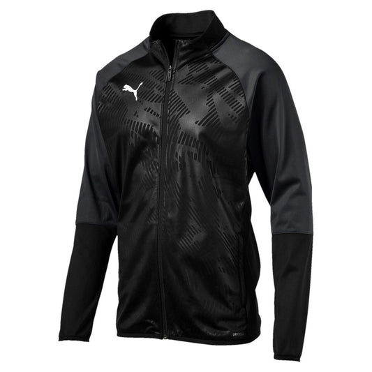 Puma Poly Core Track Jacket Black Youth