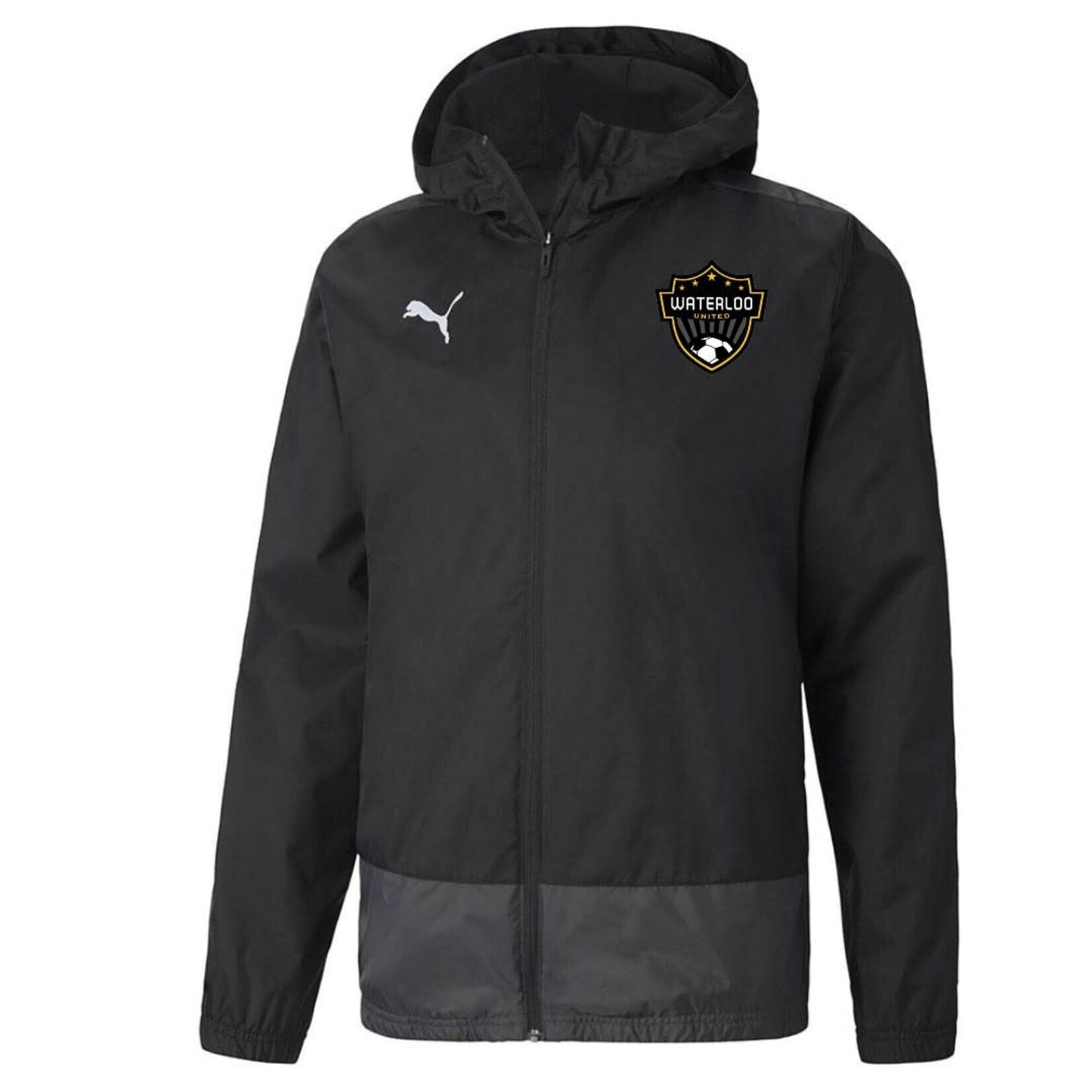 Veste de pluie noire Waterloo United TeamGoal 23