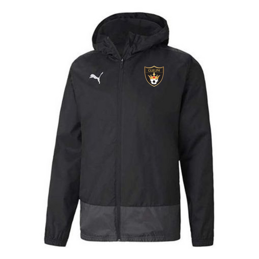 Guelph SC TeamGoal Rain Jacket Black