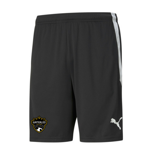 Short d'entraînement TeamLiga de Waterloo United, noir