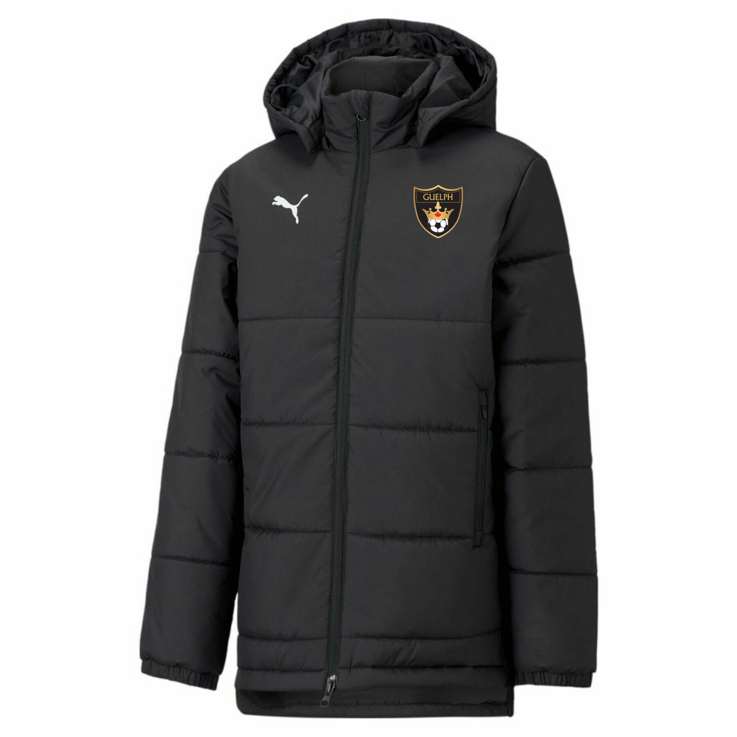 Guelph SC Bench Jacket Black Youth